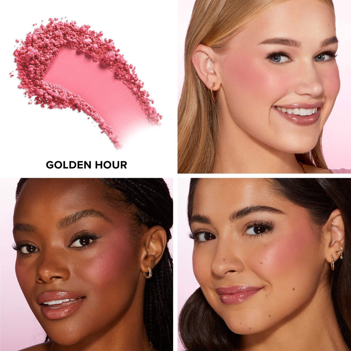 Too Faced close-up of powder texture highlighting velvety blendability benefit
