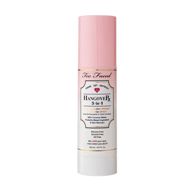 Too Faced front packaging showing bottle and cap with hydrating benefit