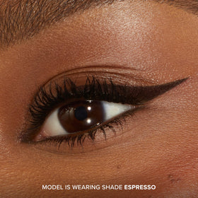 Too Faced cap and barrel label view highlighting brand and easy sharpening benefit