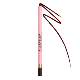 Too Faced pencil front packaging showing product and shade benefit lasting definition