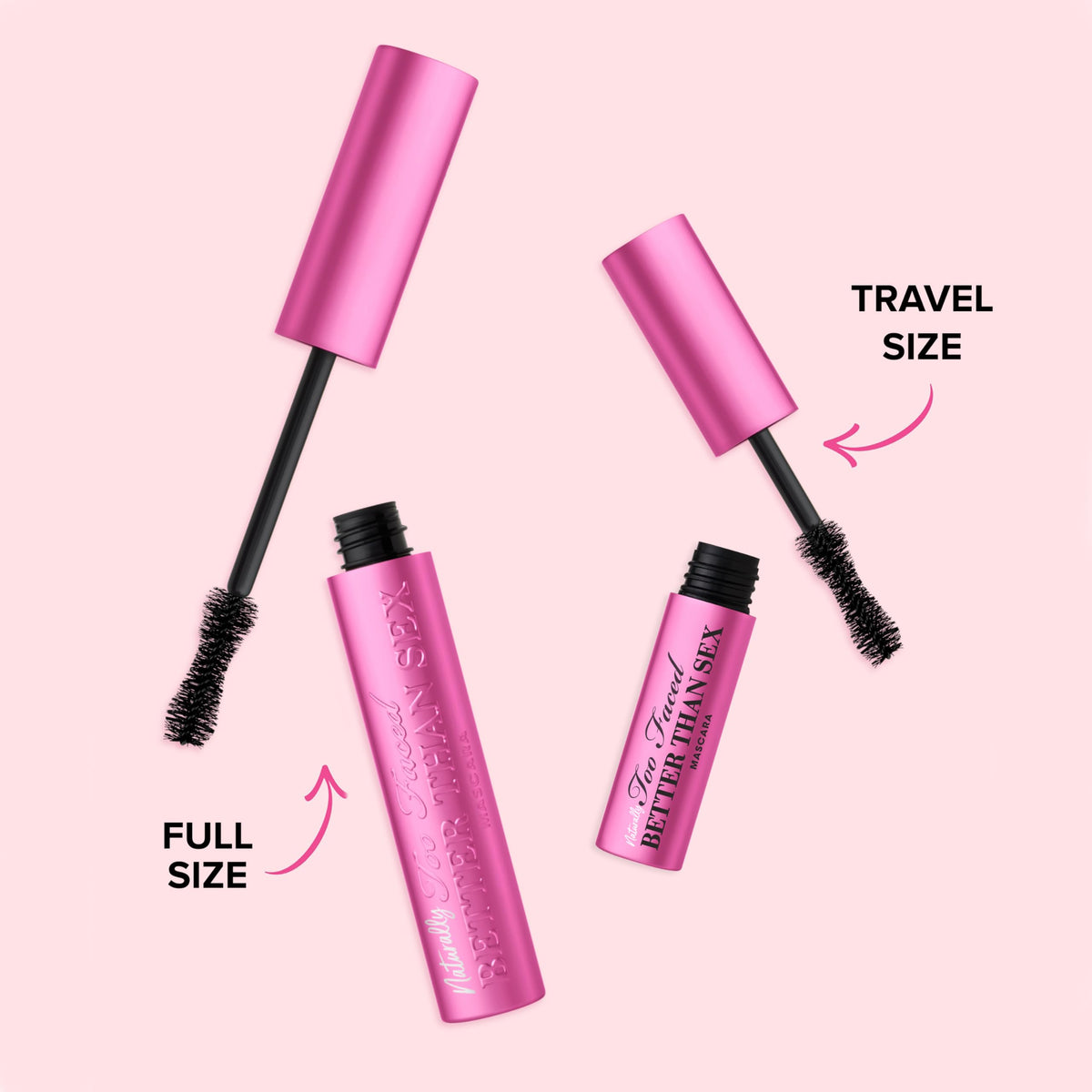 Too Faced ingredients label close-up highlighting goji berry blend information