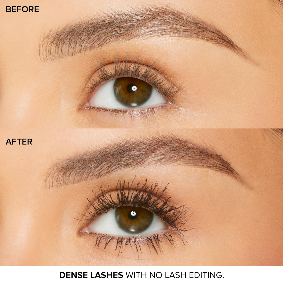Too Faced mascara in a makeup bag lifestyle scene for everyday convenience