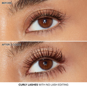 Too Faced open cap revealing formula thickness and smear-resistant finish