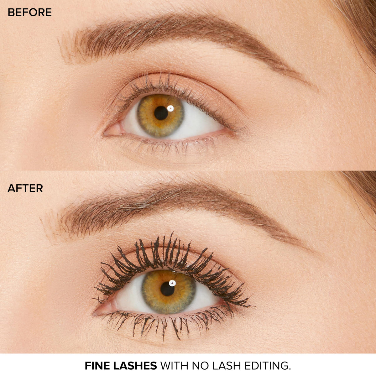 Too Faced mascara open cap showing creamy texture for smooth application