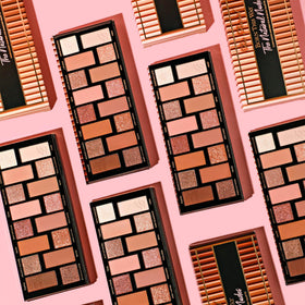 Too Faced on-model eye look displaying how natural nudes blend and flatter