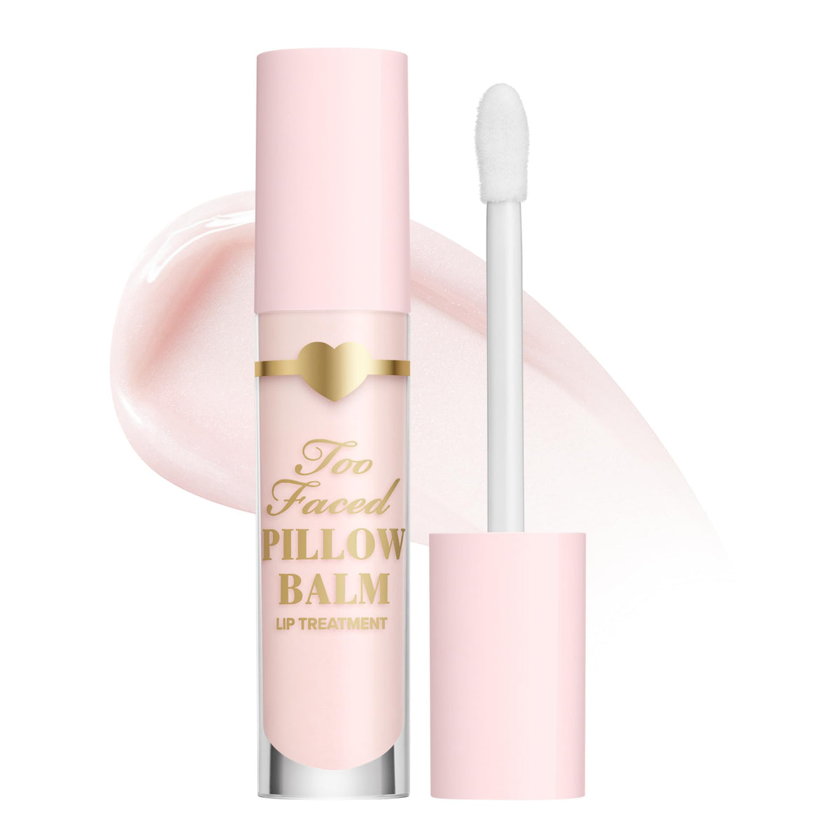 Too Faced Pillow Balm front packaging showing tube and product name for easy identification