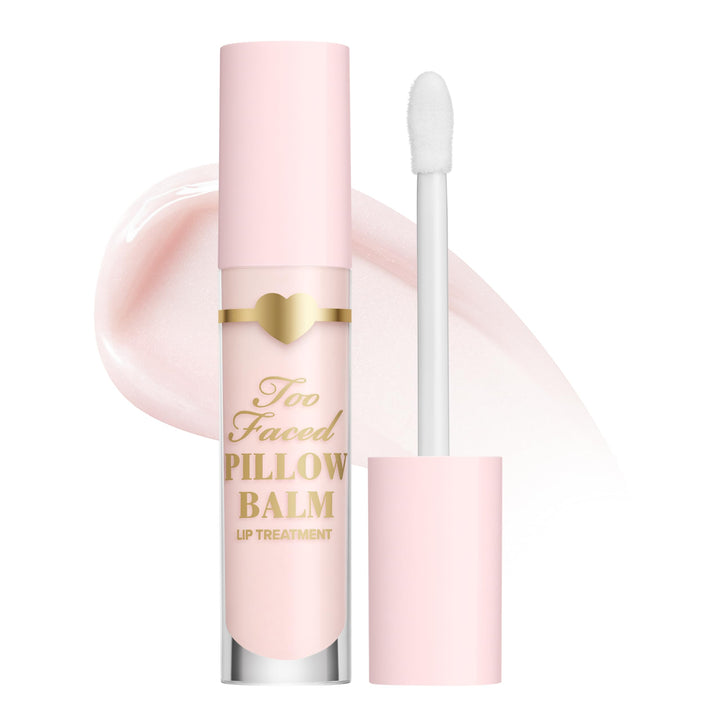 Too Faced Pillow Balm front packaging showing tube and product name for easy identification