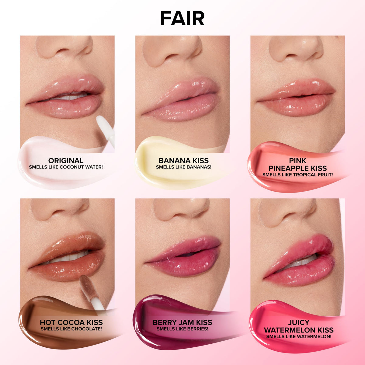 Too Faced Pillow Balm texture swirl highlighting rich creamy consistency for cushiony hydration