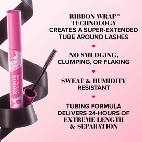 Too Faced tubing texture detail highlighting smooth polymer finish