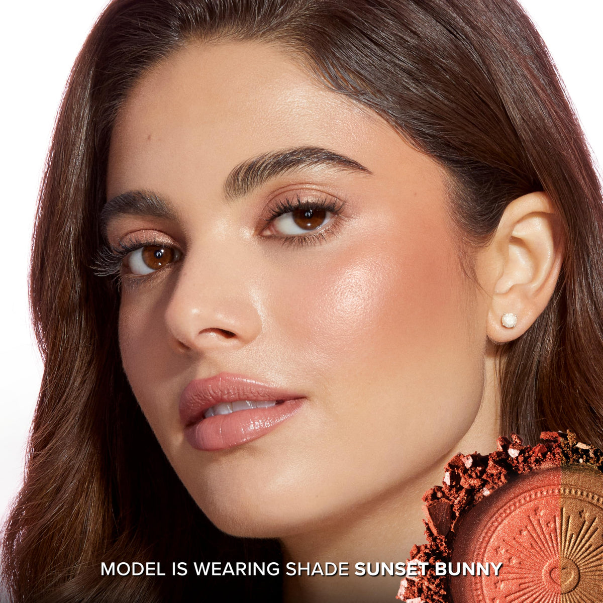 Too Faced texture close-up highlighting fine-milled silky powder finish