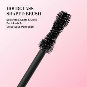 Too Faced travel-size tube held in hand for convenient portability benefit