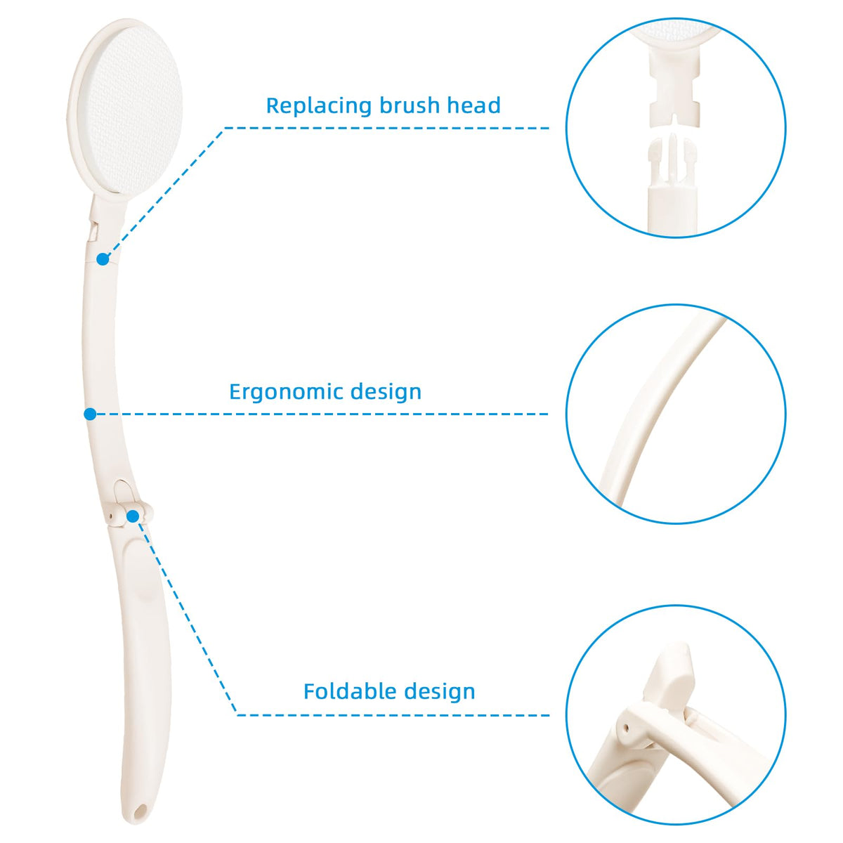 Topfinder size comparison beside hand shows compact, ergonomic length