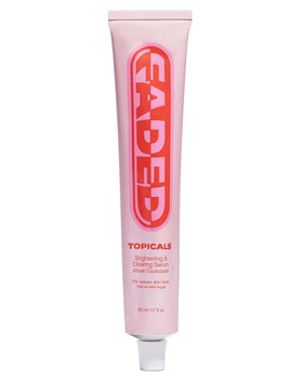 Topicals bottle front packaging showing label and size, communicates clear product identity and trust