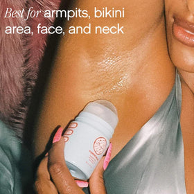 Topicals High Roller roll-on applicator close-up highlighting hygienic, precise treatment delivery