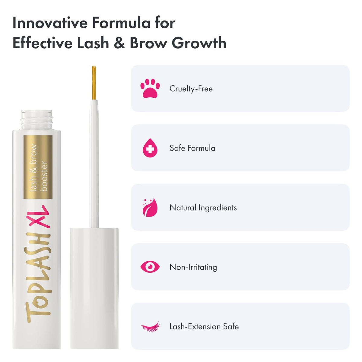 Toplash in a bathroom morning routine, promotes easy daily use