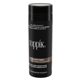 Toppik before after part view showing fuller looking hair after application