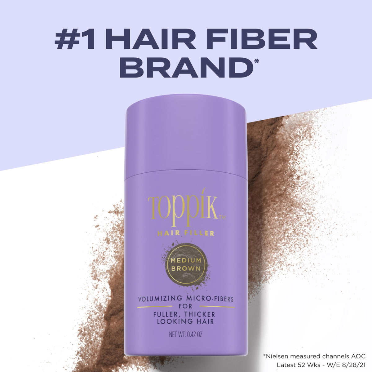TOPPIK fiber texture close-up revealing keratin composition and natural look