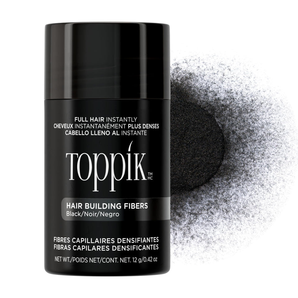 TOPPIK front packaging black 12g for instant fuller hair