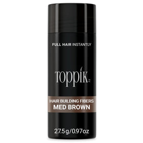 Toppik keratin fiber texture closeup highlighting natural-looking coverage