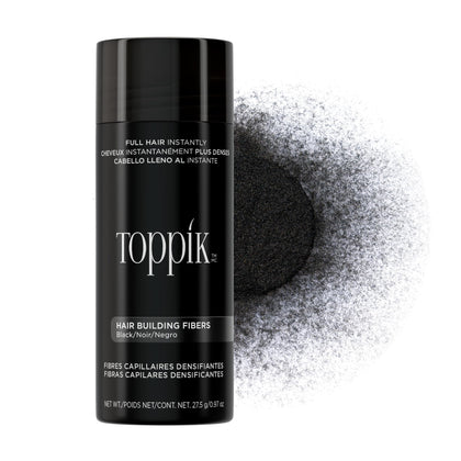 Toppik packaging front view showing product and clear labeling for easy identification