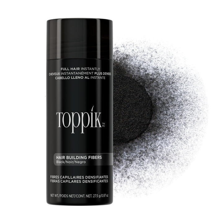 Toppik packaging front view showing product and clear labeling for easy identification