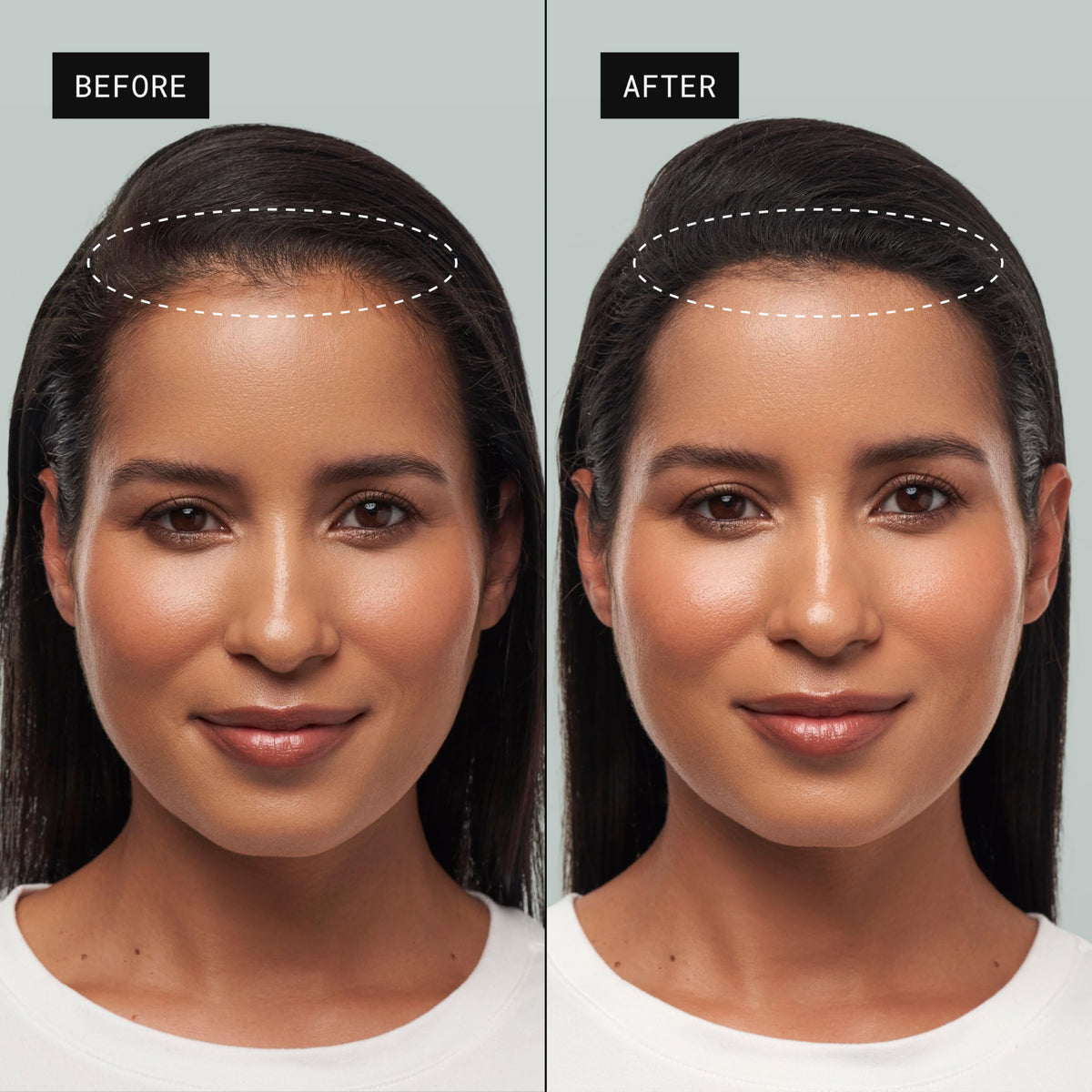 Toppik PRO size comparison 12g and 28g showing portable and salon sizes