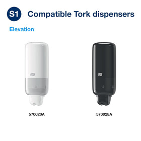 Tork extra mild foam texture close-up illustrating rich lather that moisturizes skin