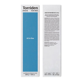 Torriden 200ml size next to grooming items showing scale and value
