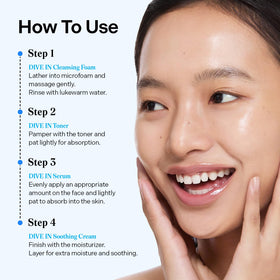 Torriden all four products staged to illustrate complete daily regimen