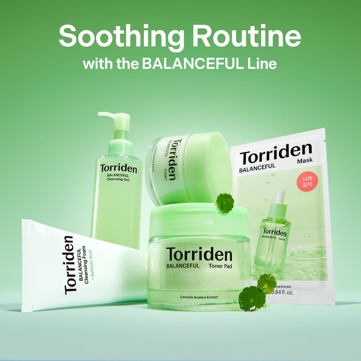Torriden bottle staged on bathroom counter conveying routine-friendly use