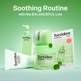 Torriden bottle staged on bathroom counter conveying routine-friendly use