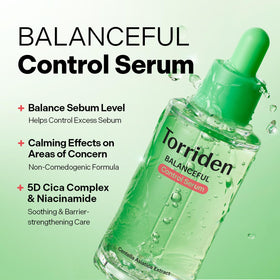 Torriden serum drop dispensing from pump, demonstrates easy application