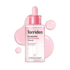Torriden front bottle shot showing sleek ampoule and clear labeling for clarity