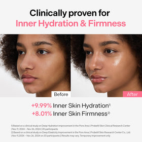 Torriden clear gel-serum close-up emphasizing fast absorption and non-sticky feel