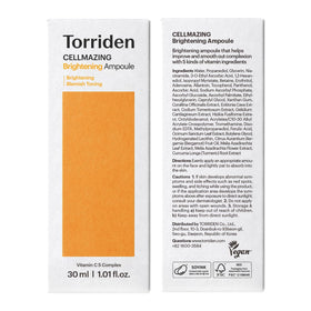 Torriden before and after composite, visual improvement in texture