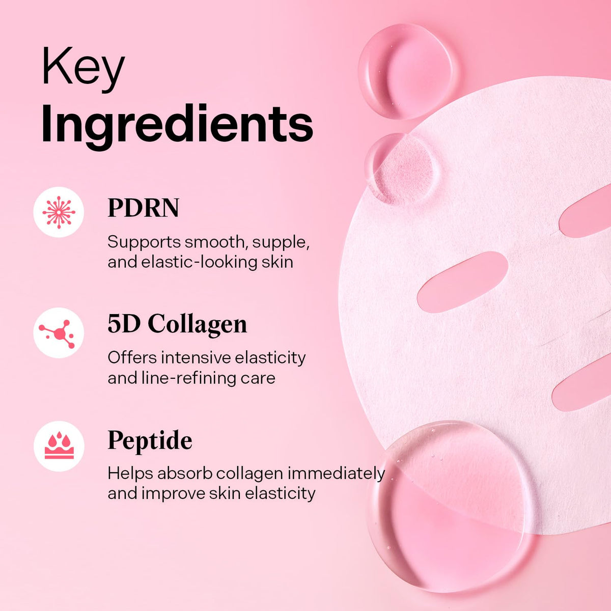 Torriden essence poured on hand highlighting hydrating, elasticity-boosting serum