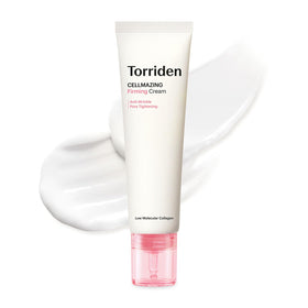 Torriden jar front view showing clean design and firming benefits