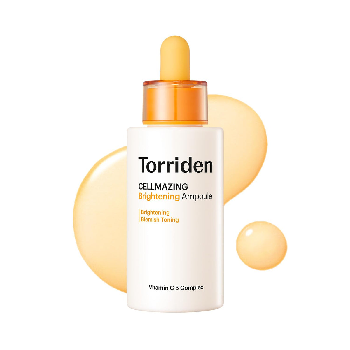 Torriden front packaging showing bottle and box, communicates clean benefits