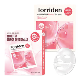 Torriden front packaging showing 4-pack and benefits