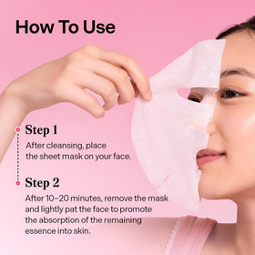 Torriden mask fit side profile showing contouring and pore-targeted coverage