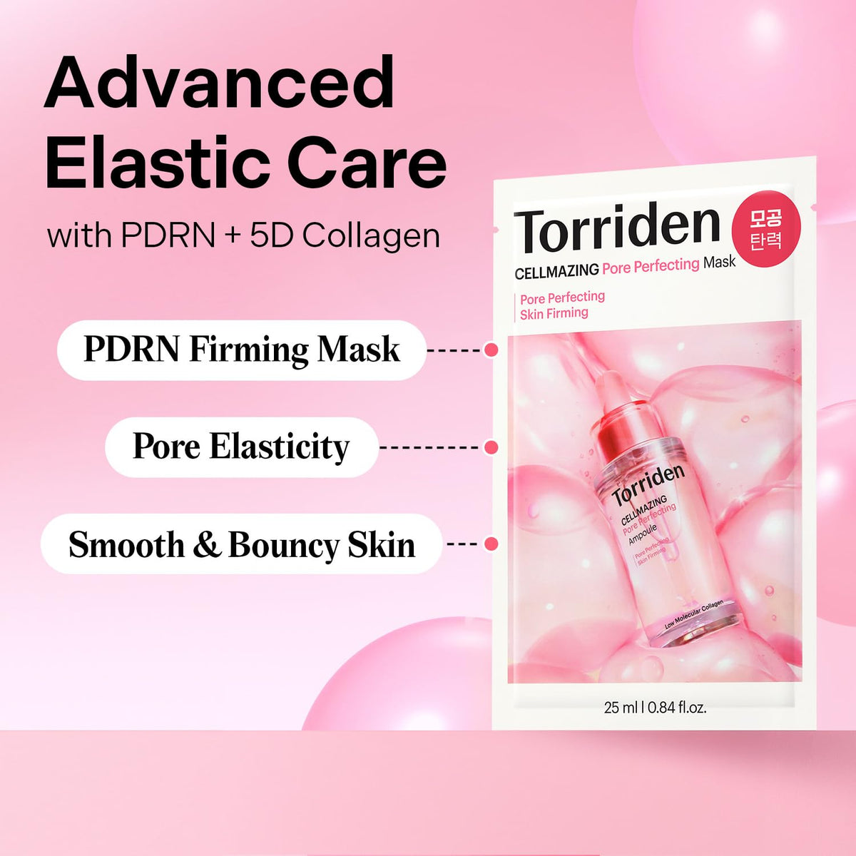 Torriden sheet close-up texture showing fibers for better essence absorption