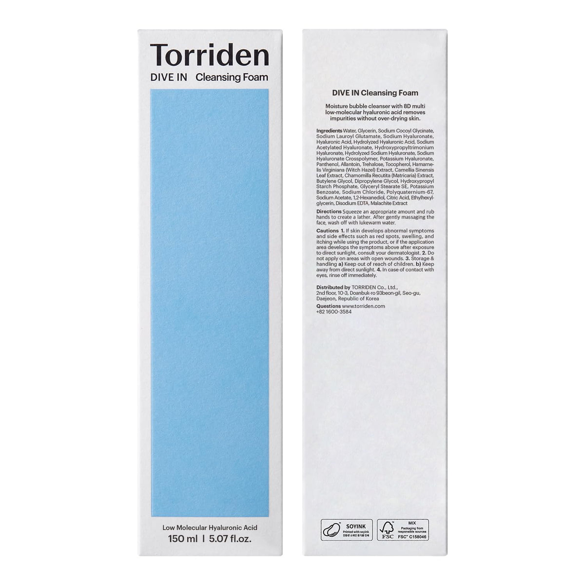Torriden bottle on bathroom shelf in lifestyle scene promoting daily routine