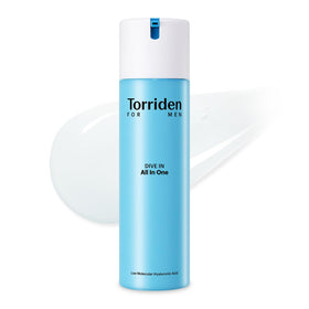 Torriden front packaging showing sleek bottle and clear product benefits