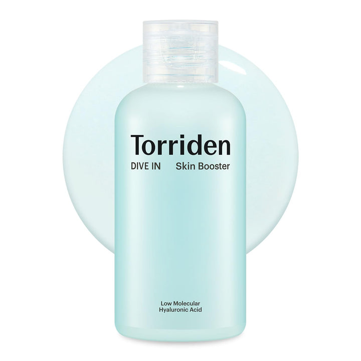 Torriden front packaging showing bottle and label benefits
