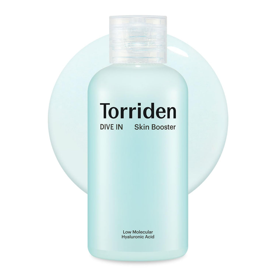 Torriden front packaging showing bottle and label benefits