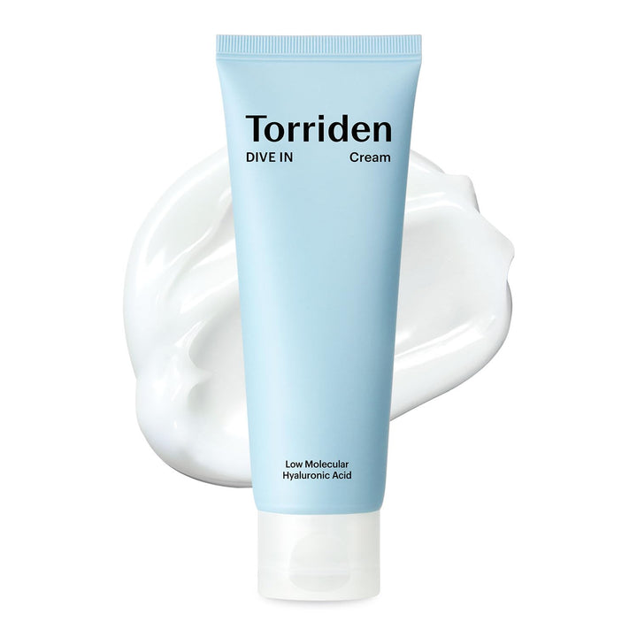 Torriden front tube shot shows compact moisturizer and easy dispensing benefit