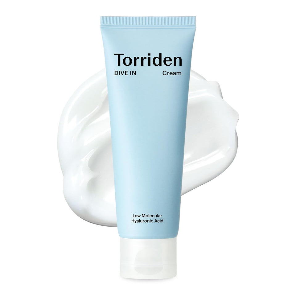 Torriden front tube shot shows compact moisturizer and easy dispensing benefit