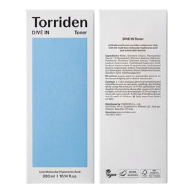 Torriden on bathroom vanity lifestyle scene promoting daily routine