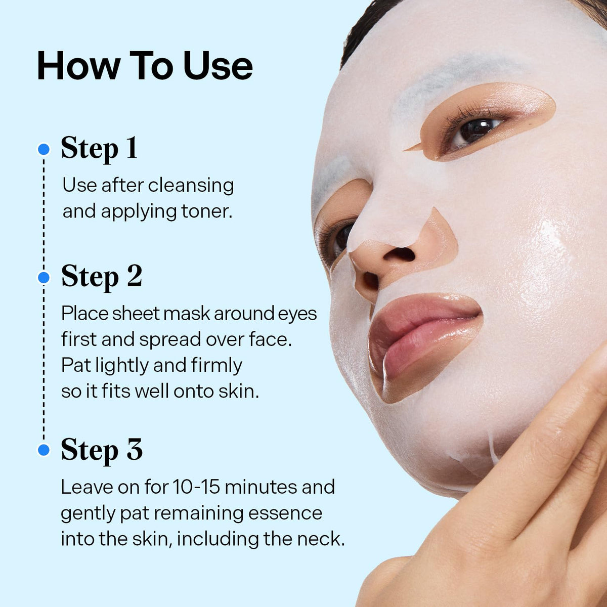 Torriden ingredients label panel showing hyaluronic complex and soothing agents