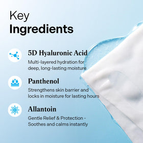 Torriden mask applied on face demonstrating even coverage and comfort